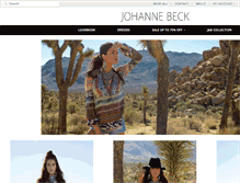 Tablet Screenshot of johannebeck.com